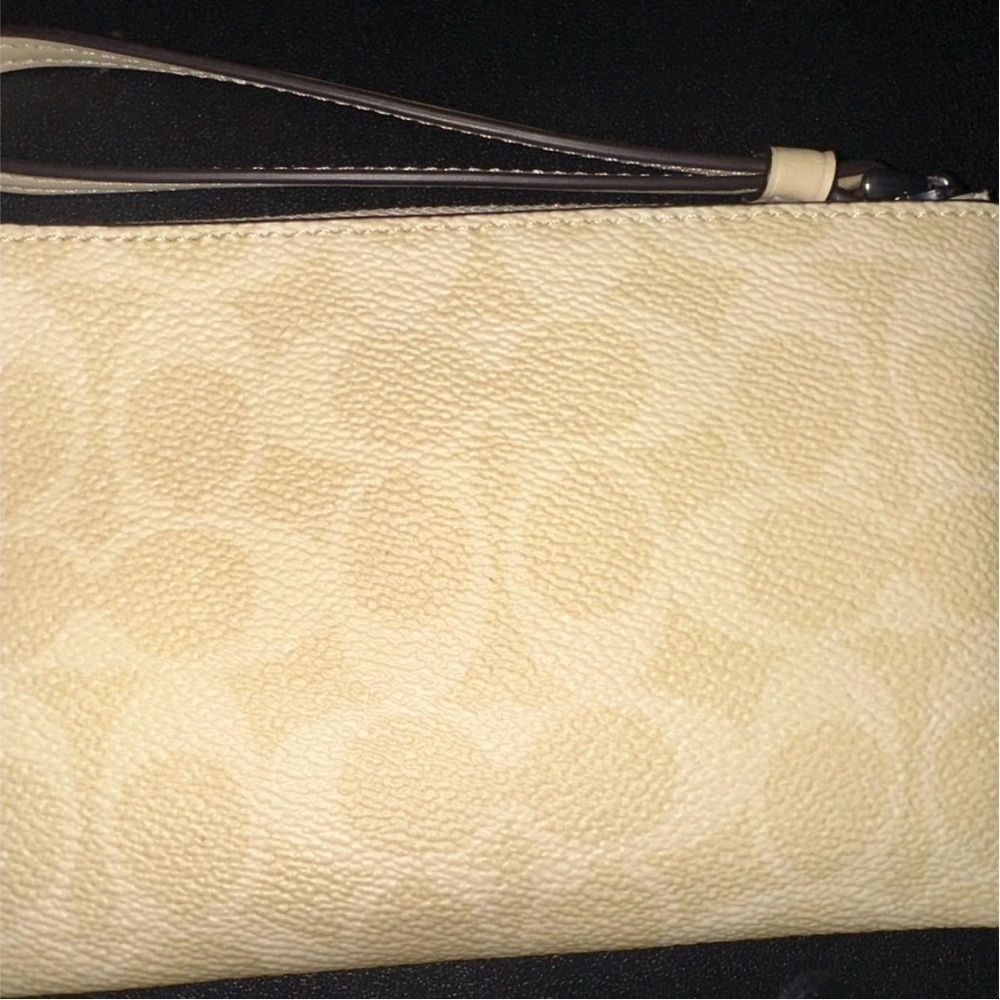 Coach Yellow Wristlet - Picture 3 of 6